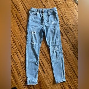 Forever 21, High Waist Jeans, Size 27